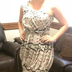 One shoulder BCBG dress